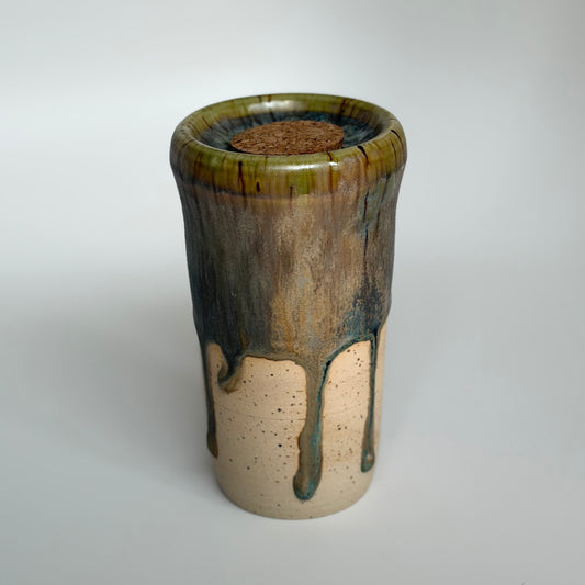 Flowing Greens Travel Tumbler