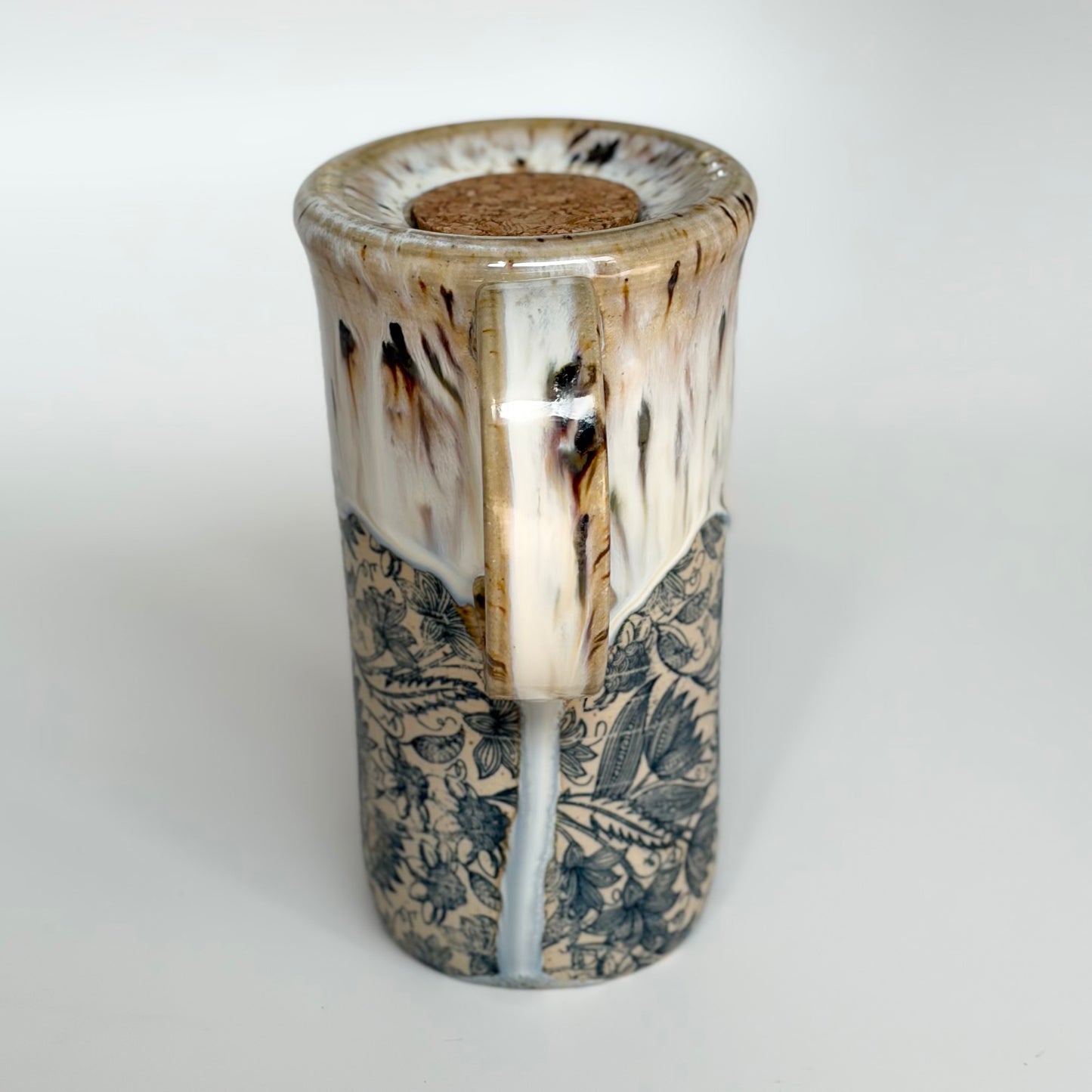 Blue Lace Travel Mug