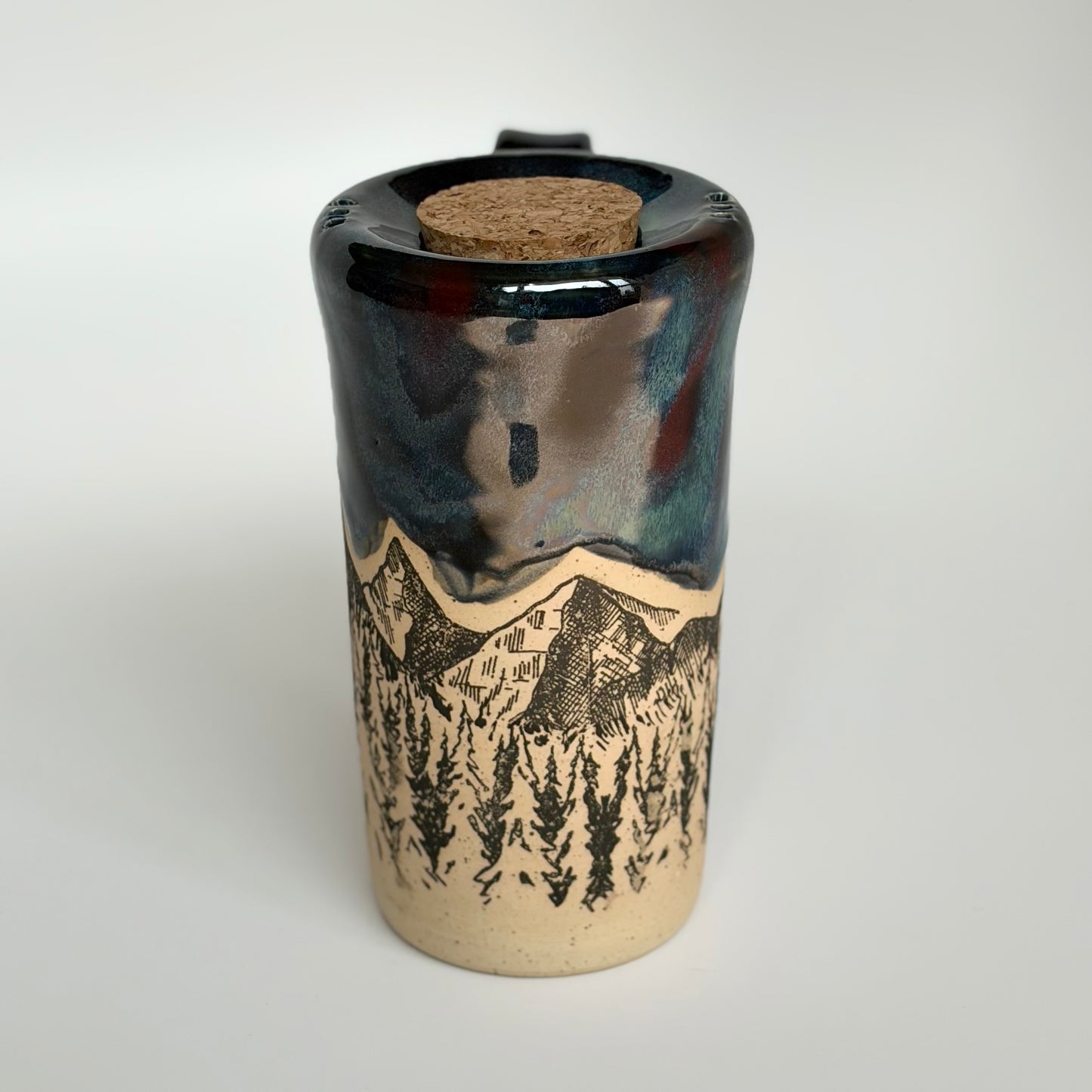 Mountain Scene Travel Mug