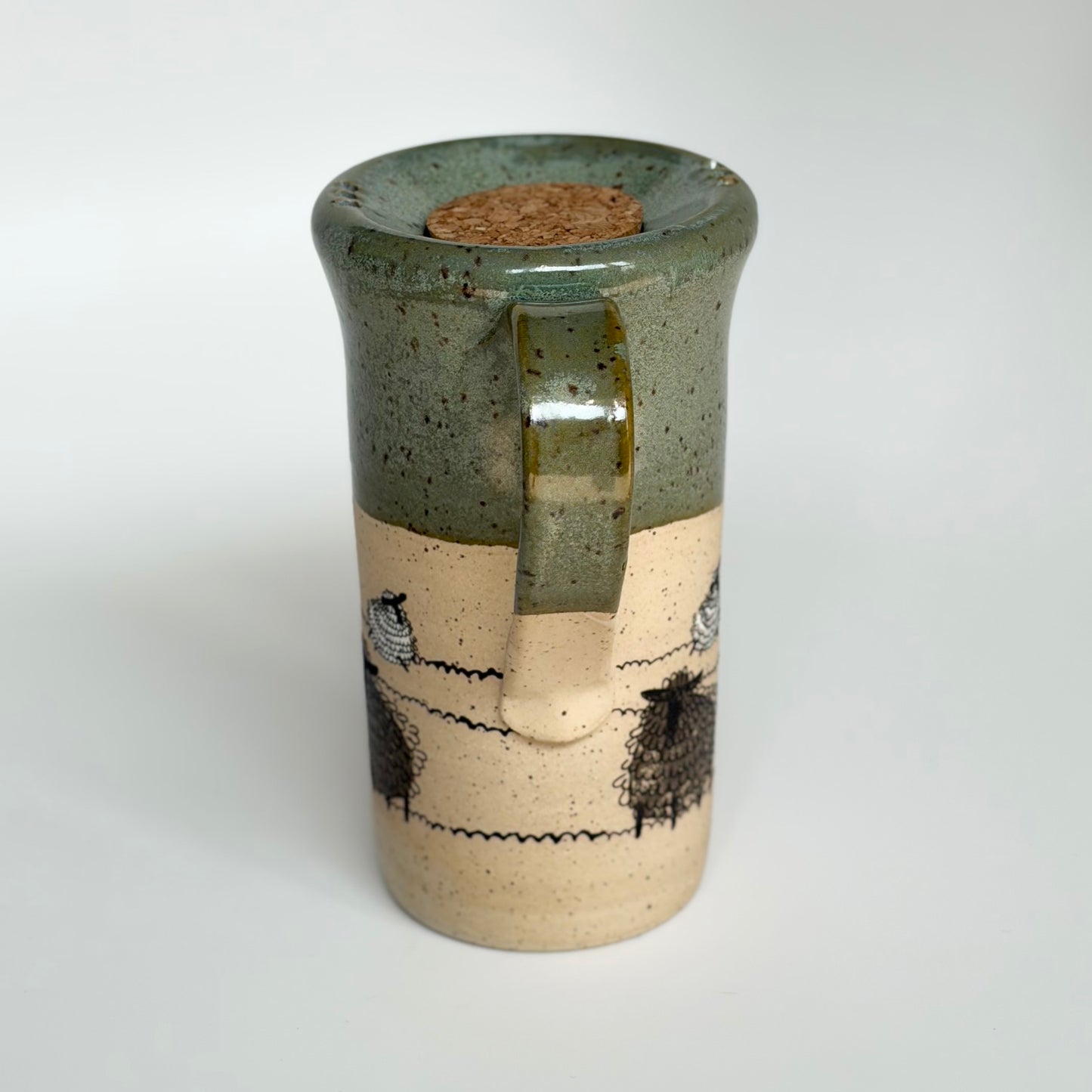 Sheep Travel Mug (Verde)
