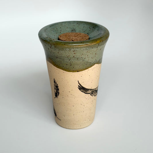 Flying Raven Travel Tumbler