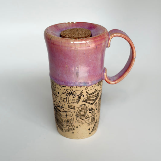 Book Lover Travel Mug