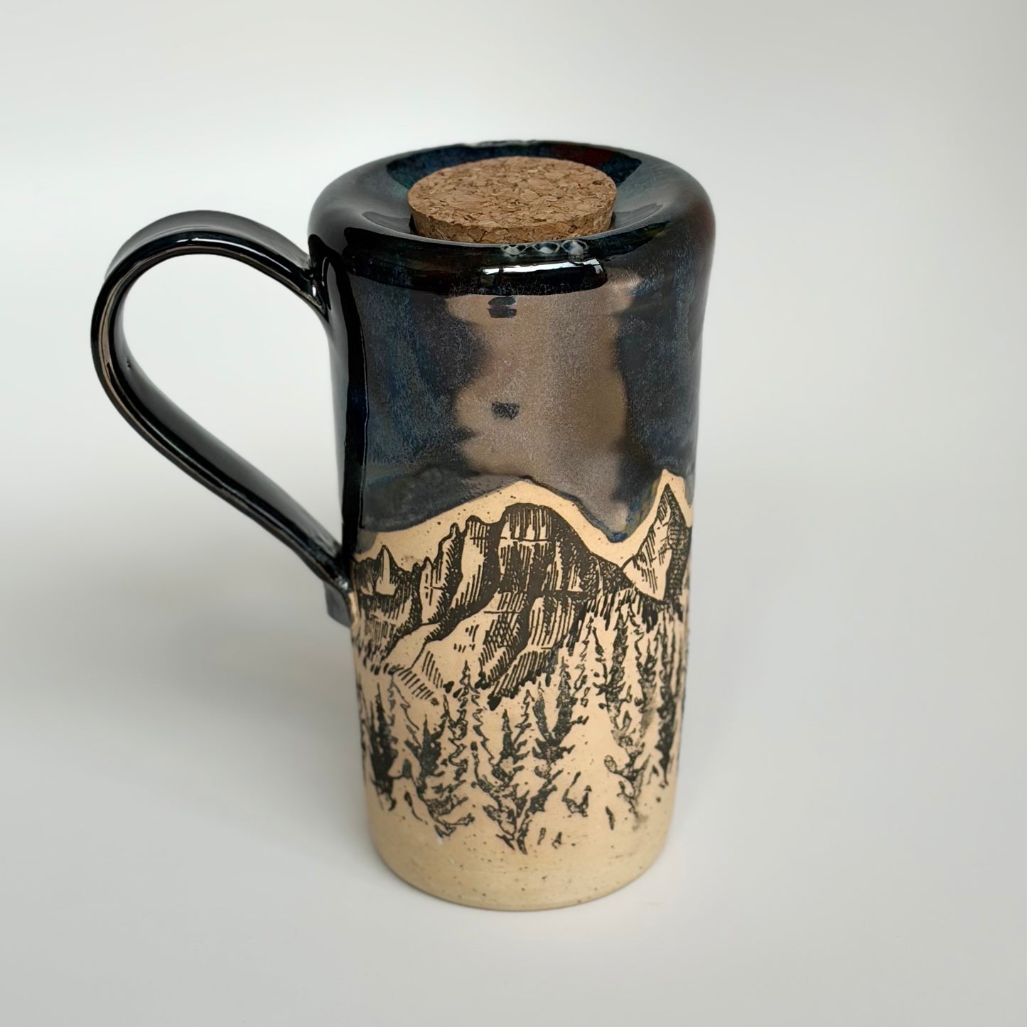 Mountain Scene Travel Mug