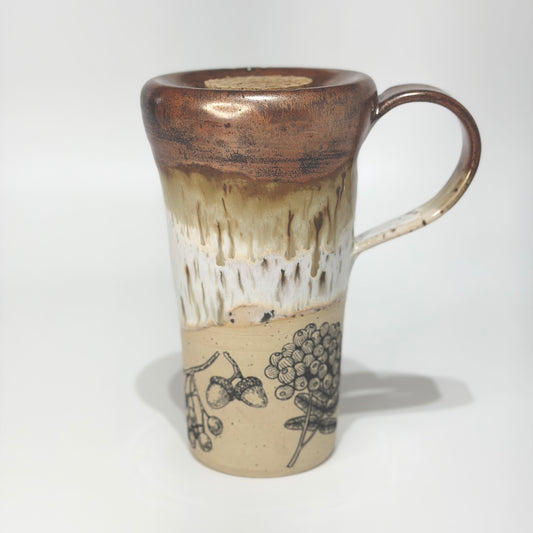 Copper Berries Travel Mug