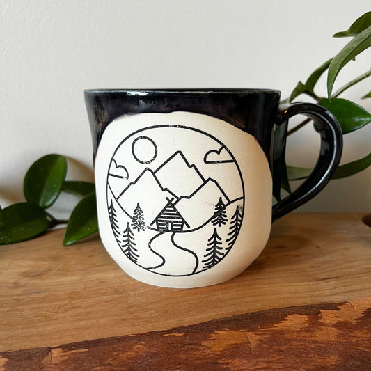 Mountain Scene Mug