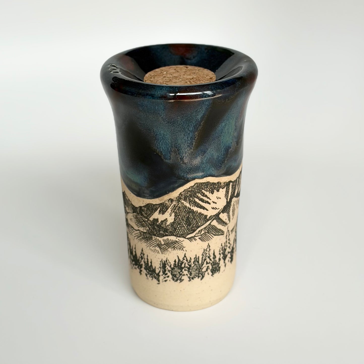 Mountain Scene Travel Tumbler