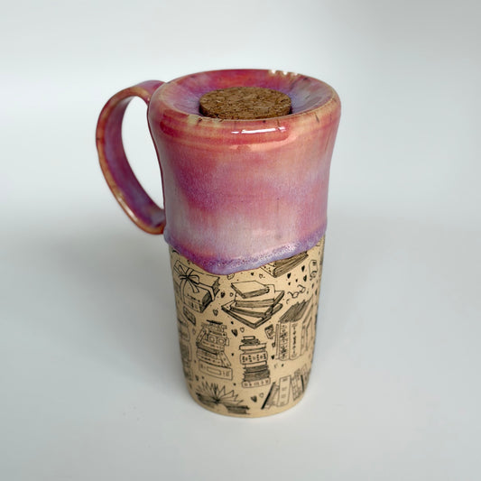 Book Lover Travel Mug