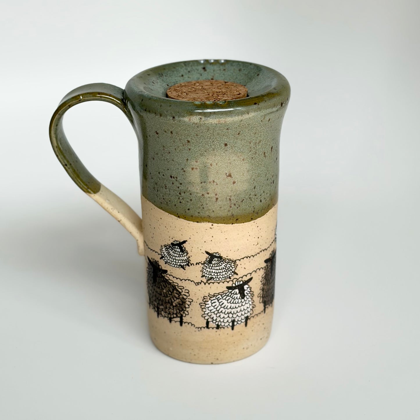 Sheep Travel Mug (Verde)