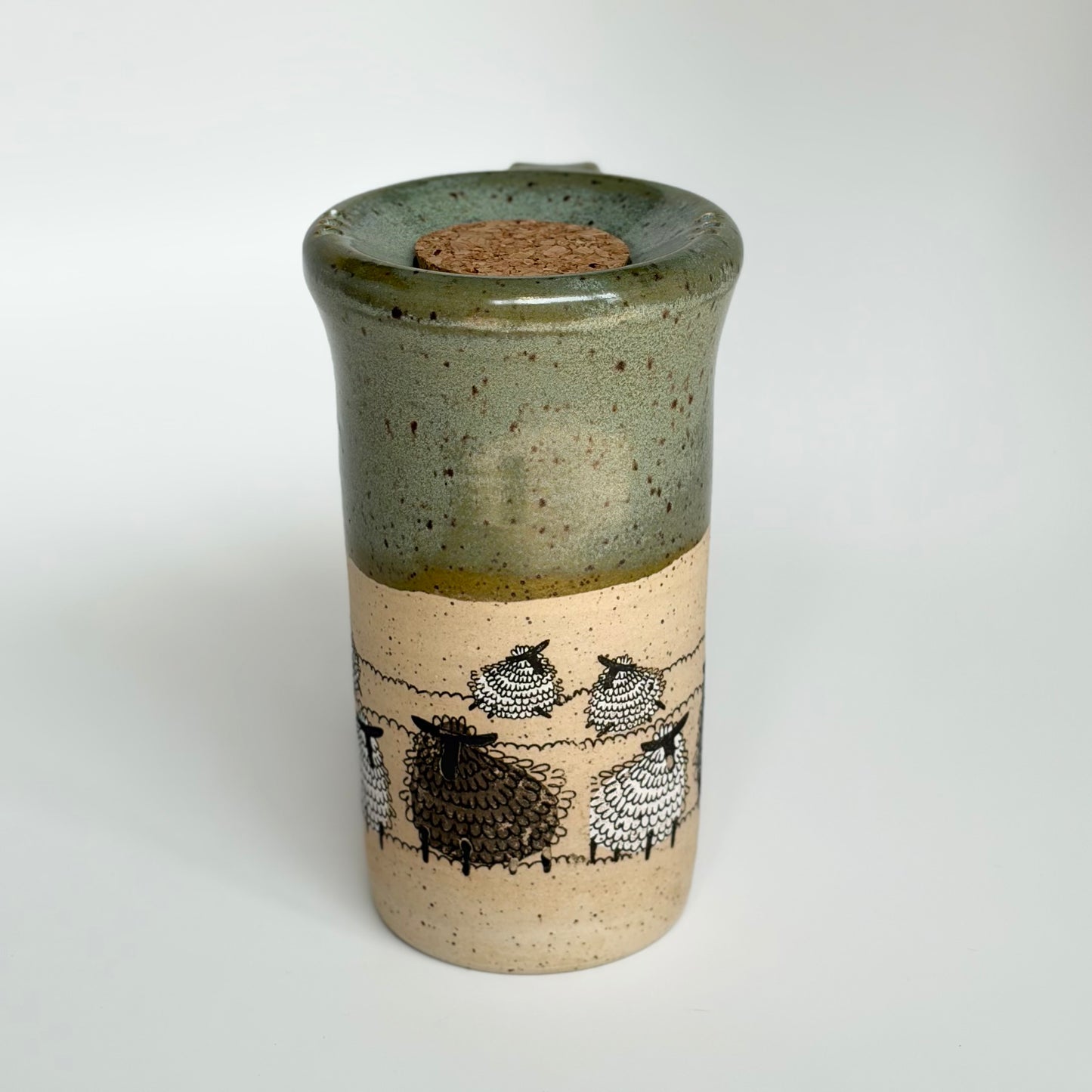 Sheep Travel Mug (Verde)