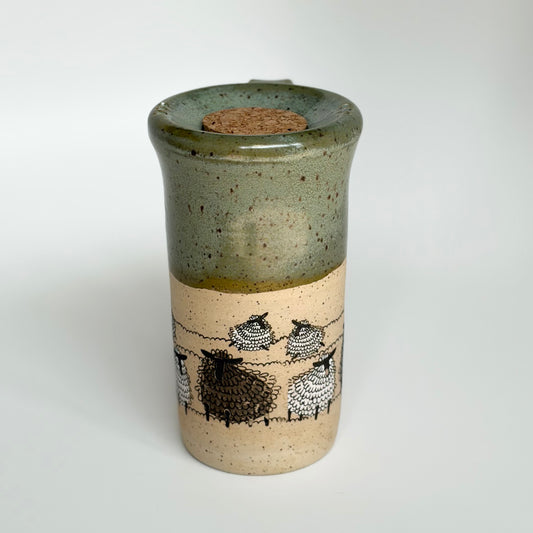 Sheep Travel Mug (Verde)