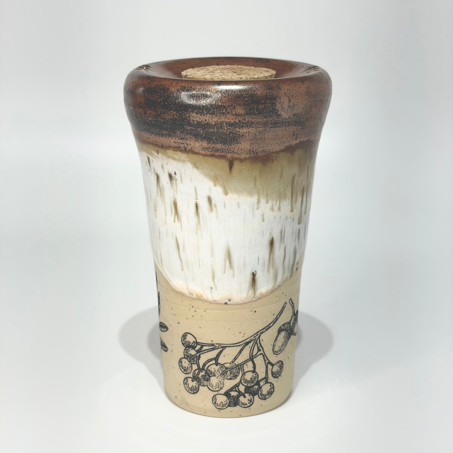 Copper Berries Travel Mug