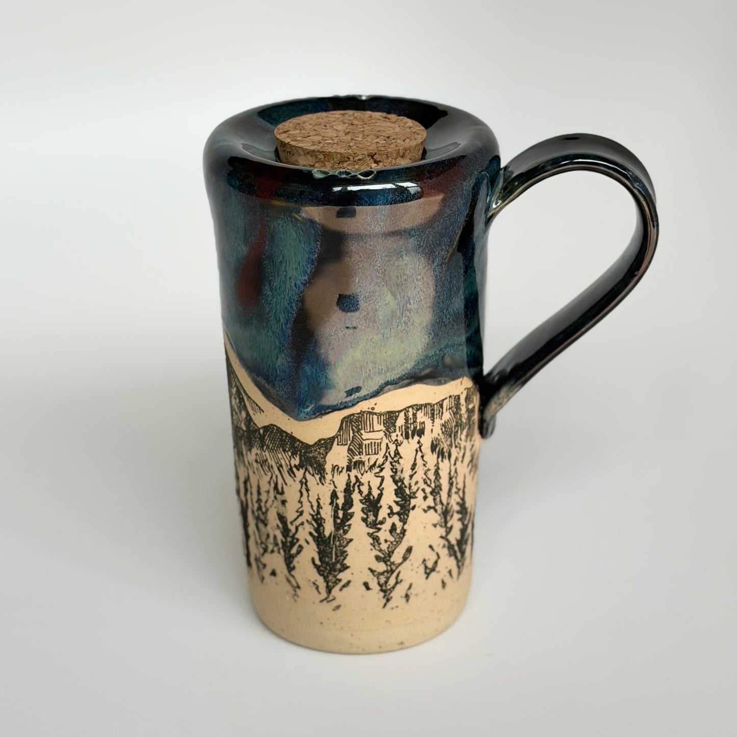 Mountain Scene Travel Mug