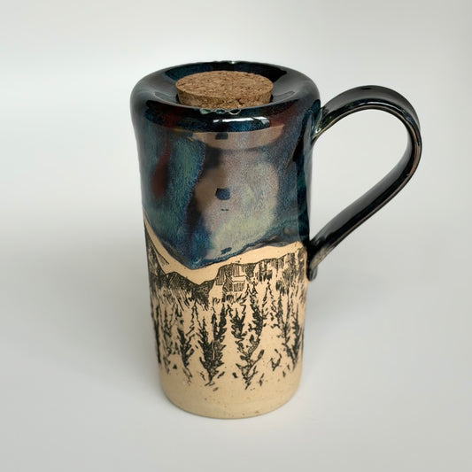 Mountain Scene Travel Mug