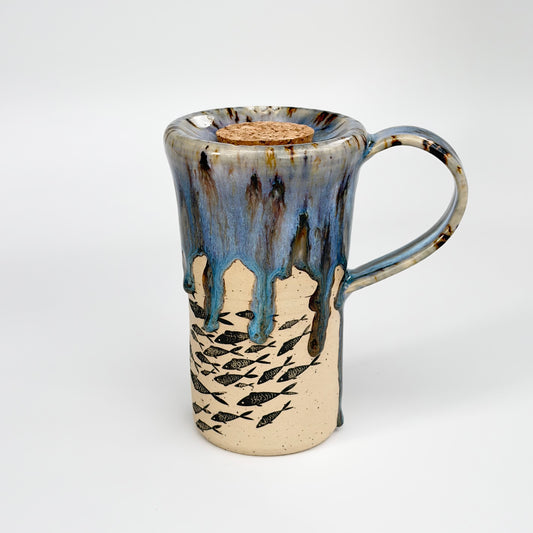 Fish School Travel Mug