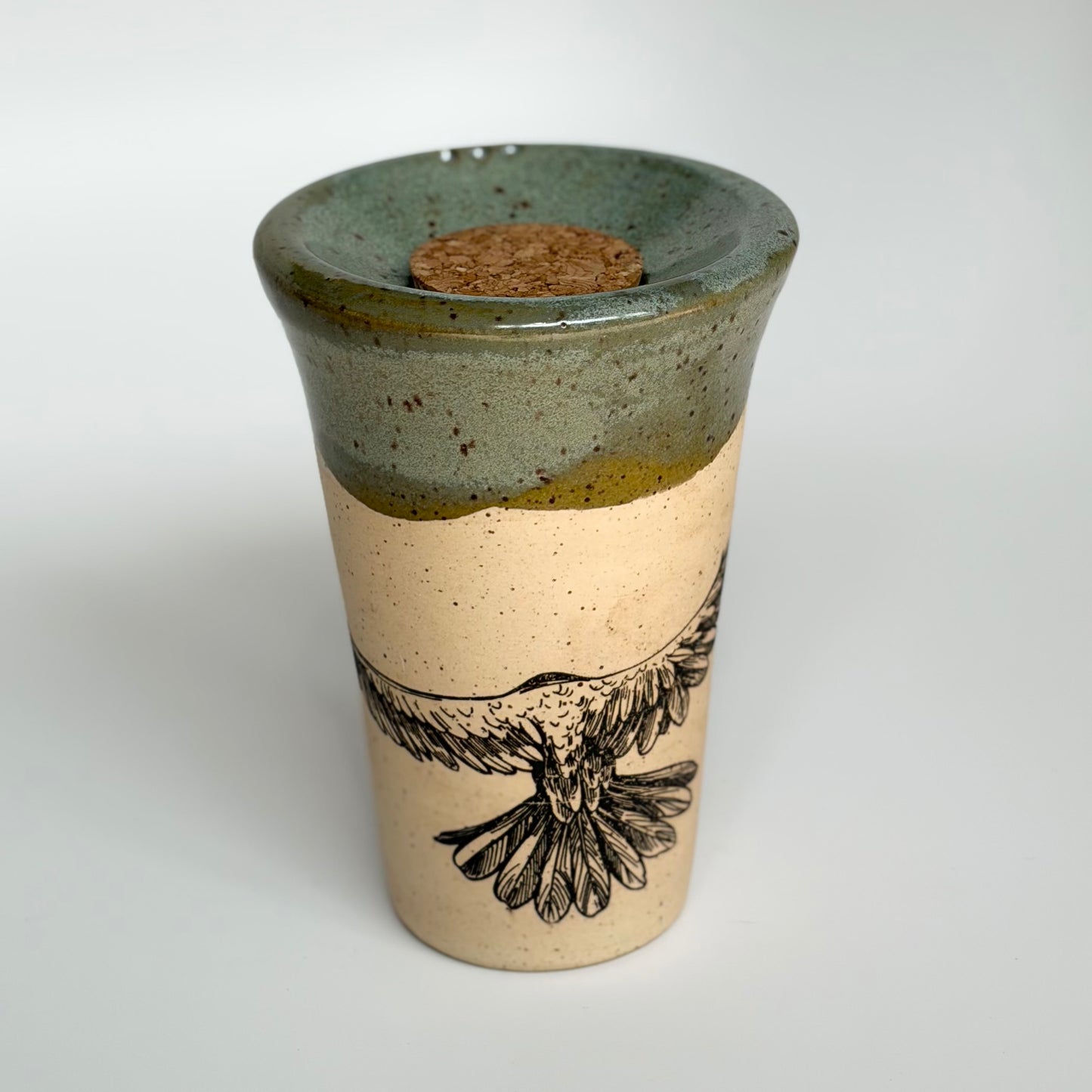 Flying Raven Travel Tumbler