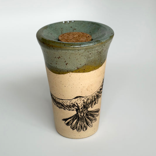 Flying Raven Travel Tumbler