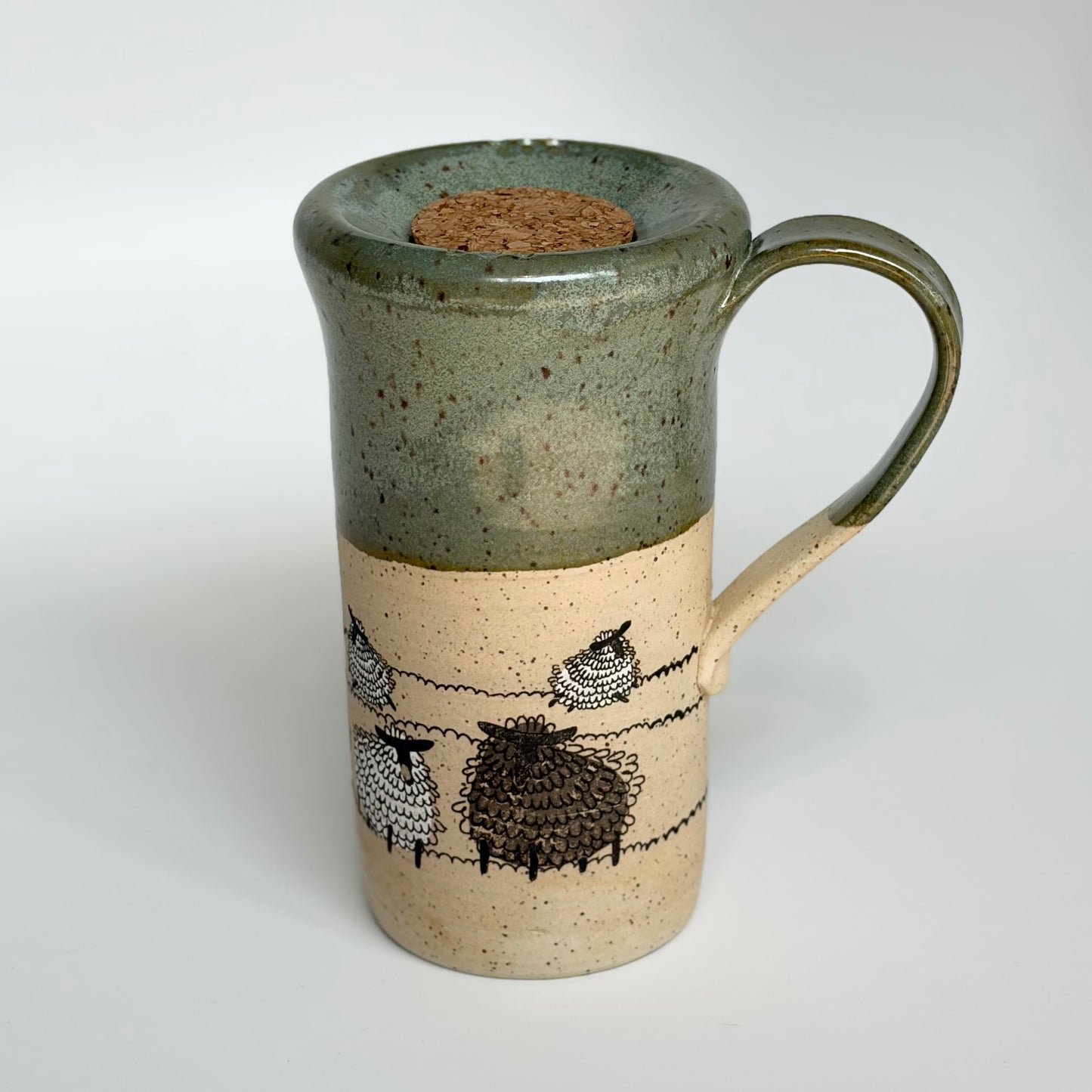 Sheep Travel Mug (Verde)