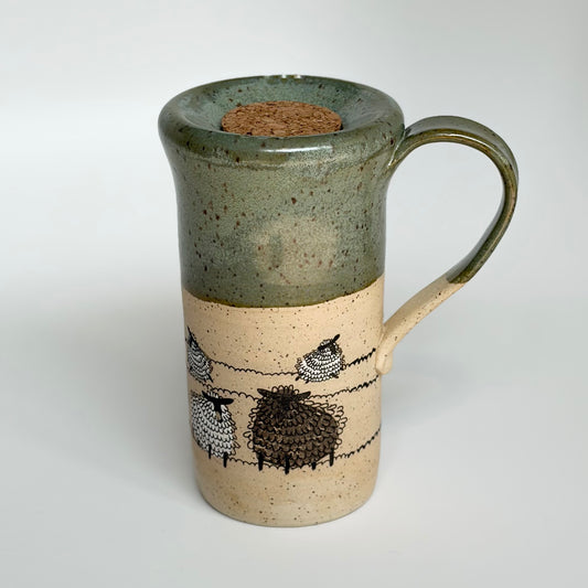 Sheep Travel Mug (Verde)