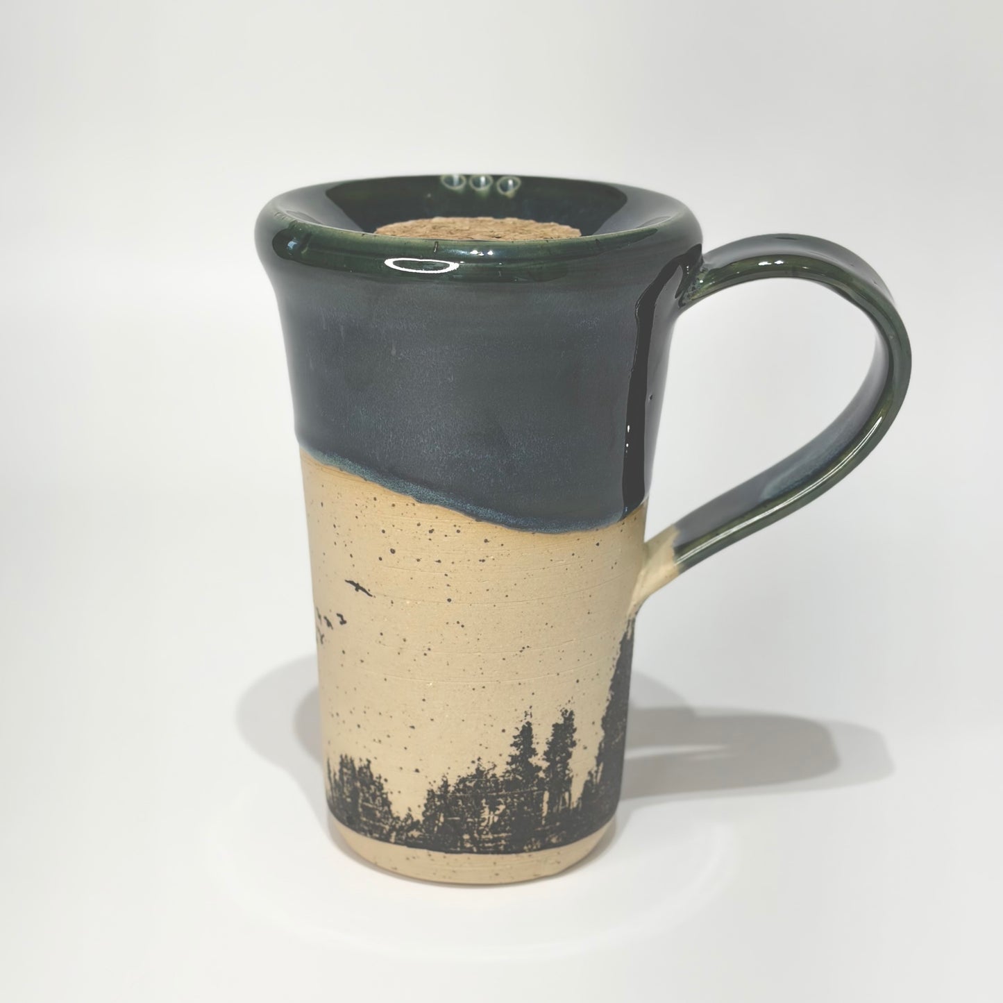 Trees + Birds Travel Mug
