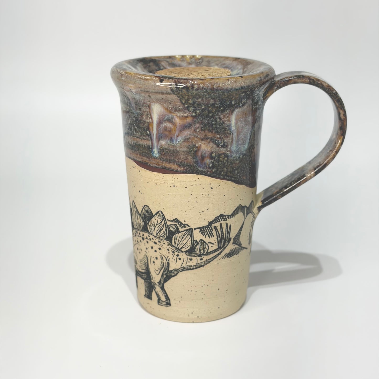 Stegosaurus Travel Mug