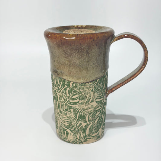 Monstera Travel Mug