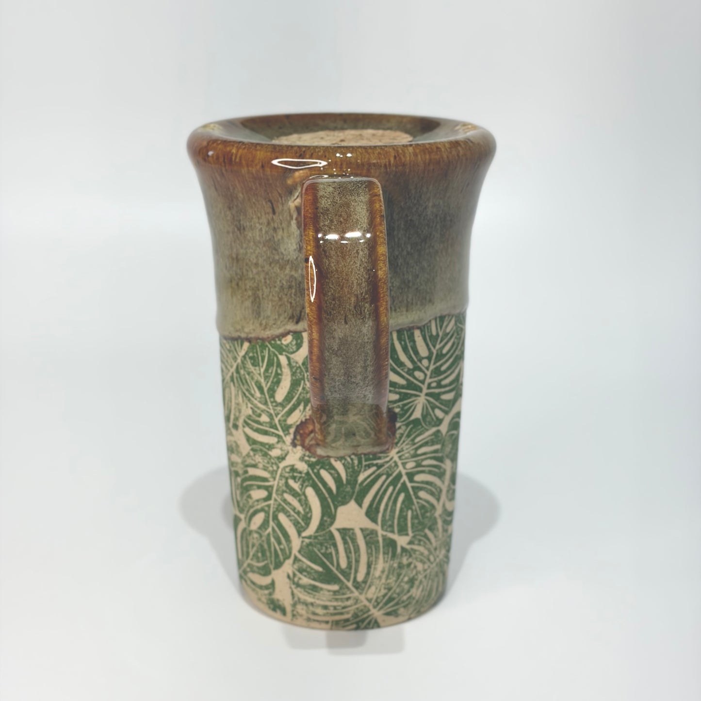 Monstera Travel Mug